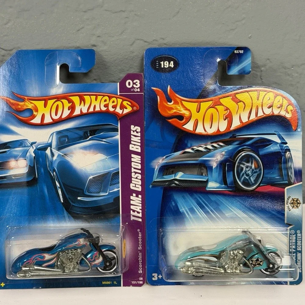 Hot Wheels Bent Cards Still Sealed Lot‎ Of 4 Various Models